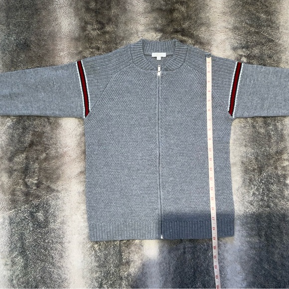 Gucci Gray Zip Up Sweater - Picture 3 of 5
